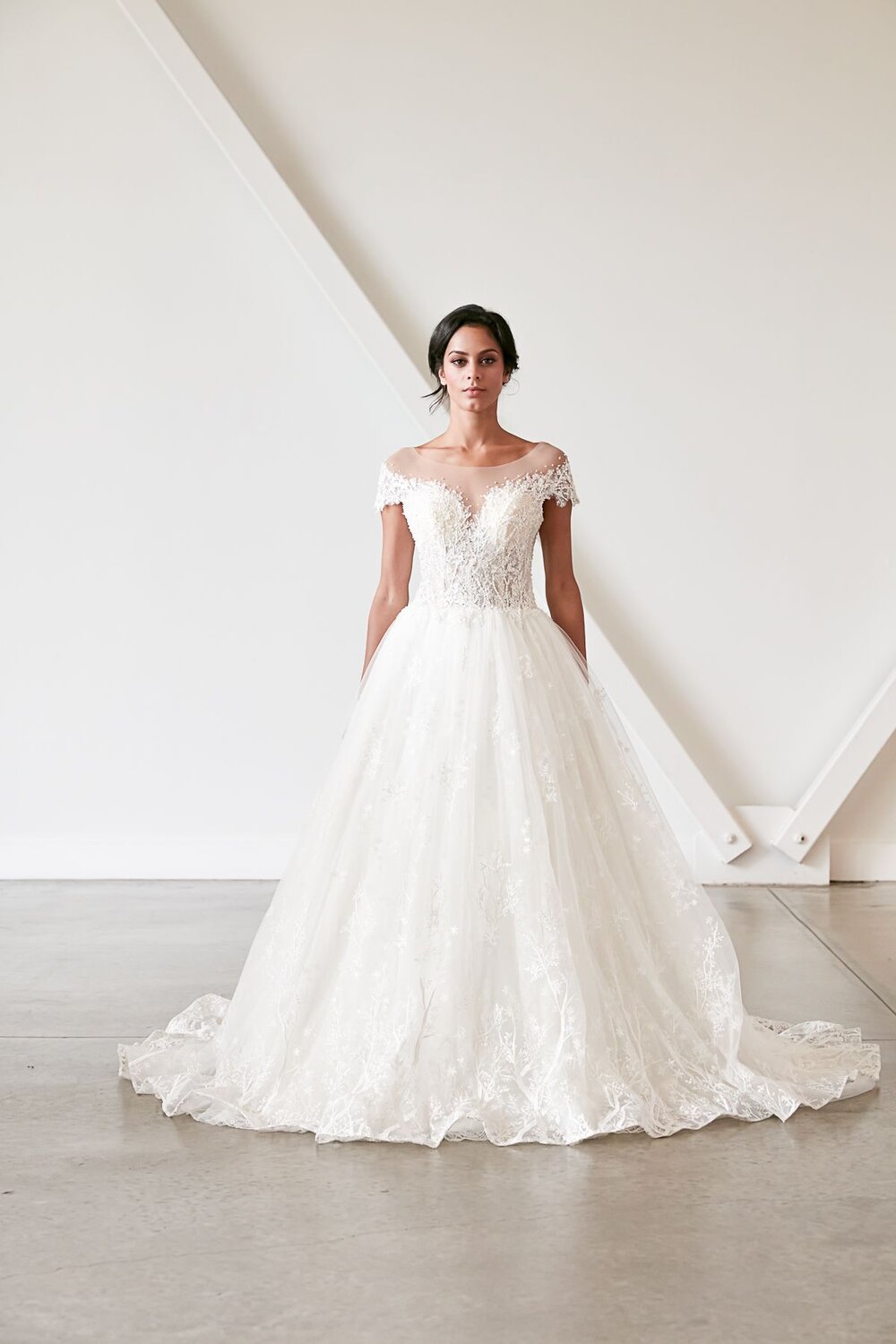 Amelia wedding dress   Custom Ballgown  Lyra Vega Bridal