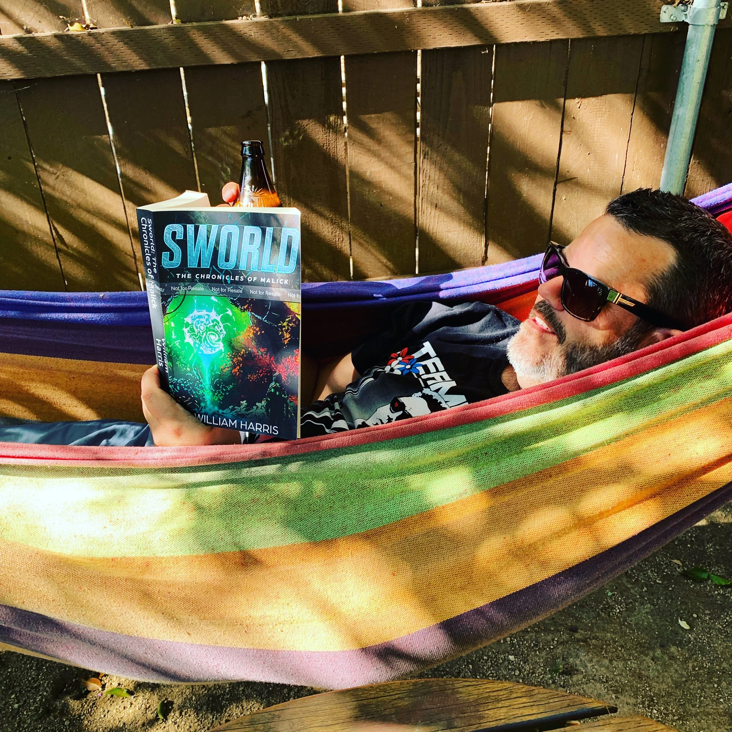 Sworld is great in a hammock