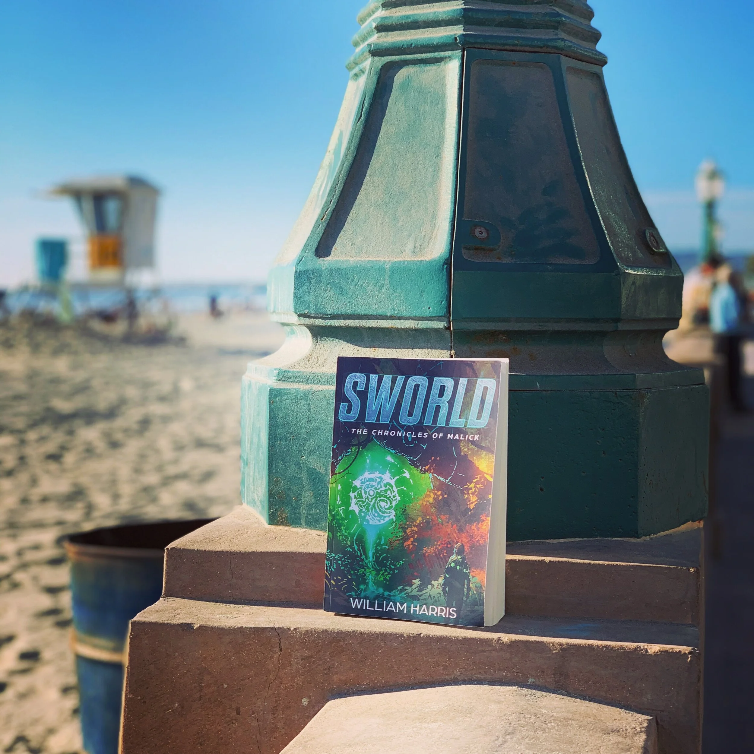 A day at the beach with a great book.