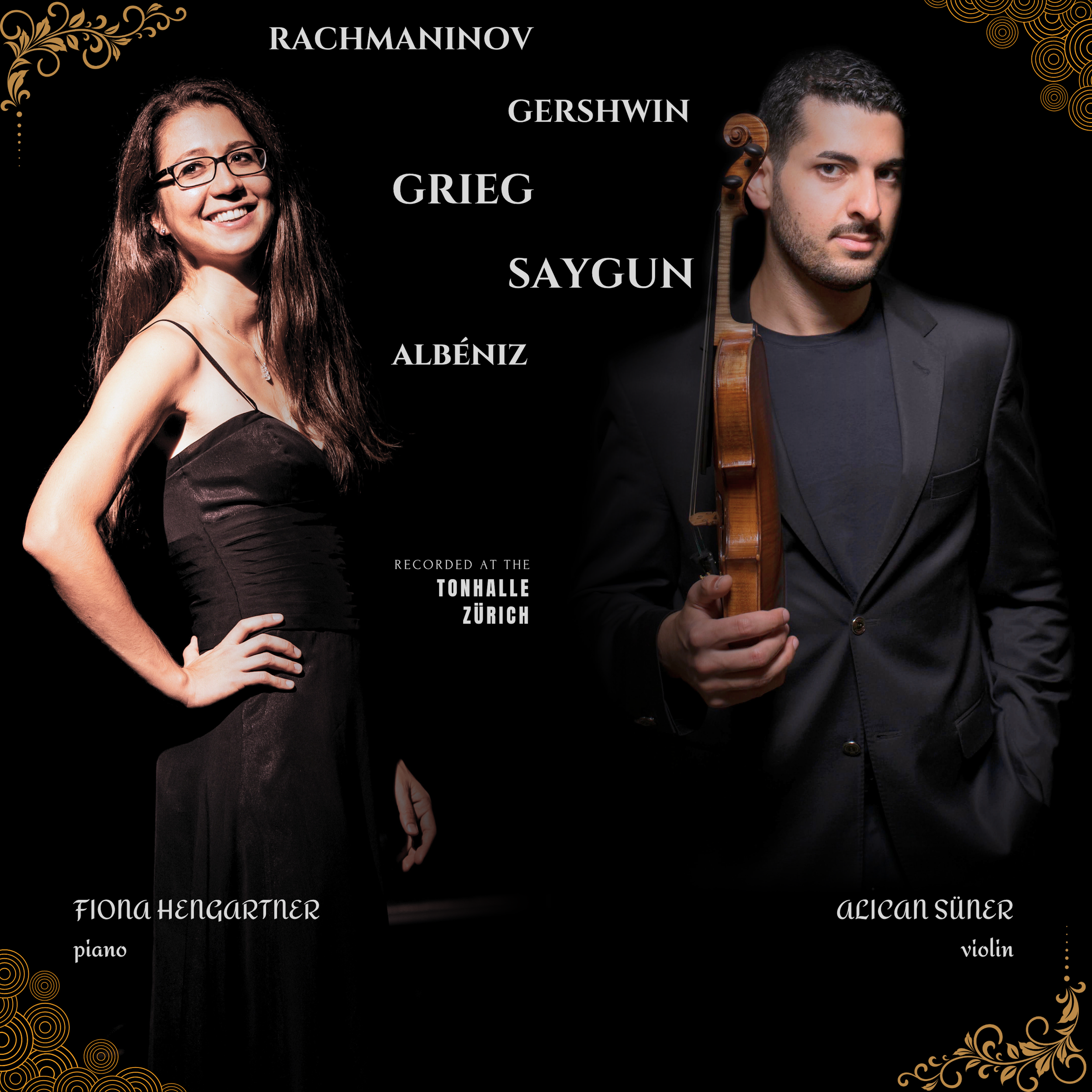 New Album: Grieg Sonata No. 2 with Pianist Fiona Hengartner at Tonhalle Zürich