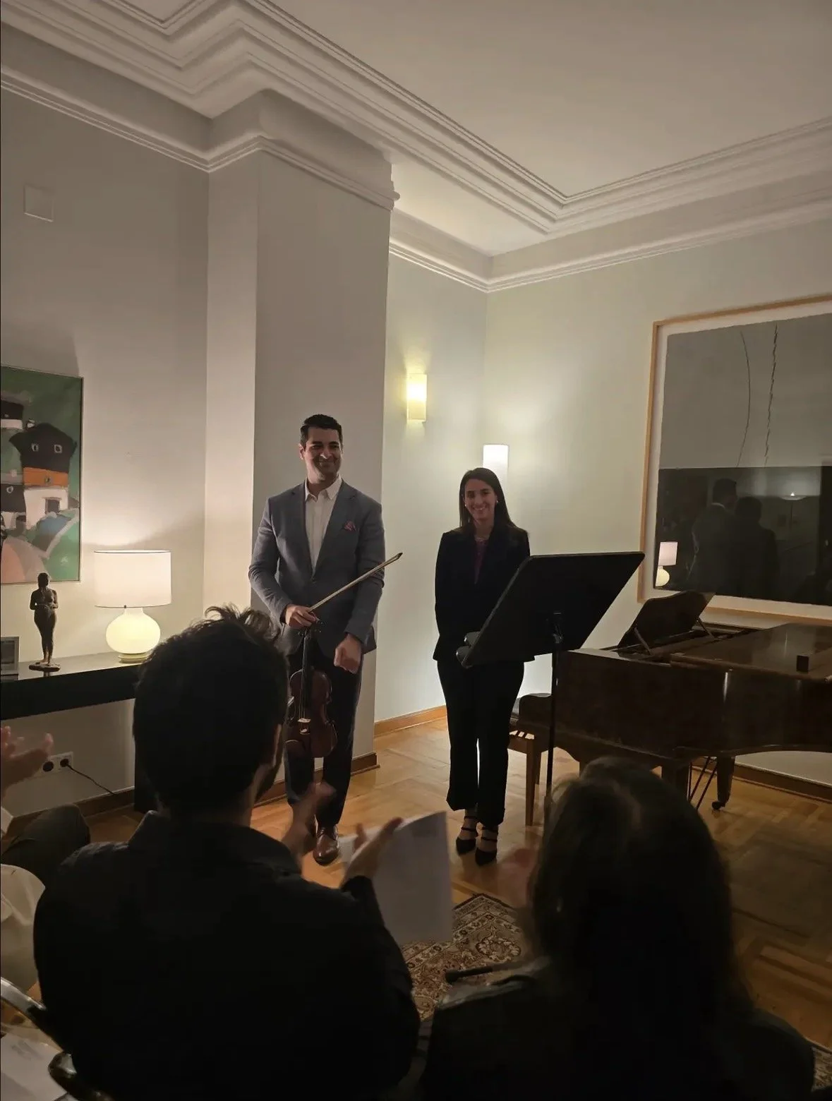 Recital at the Swiss Embassy in Ankara