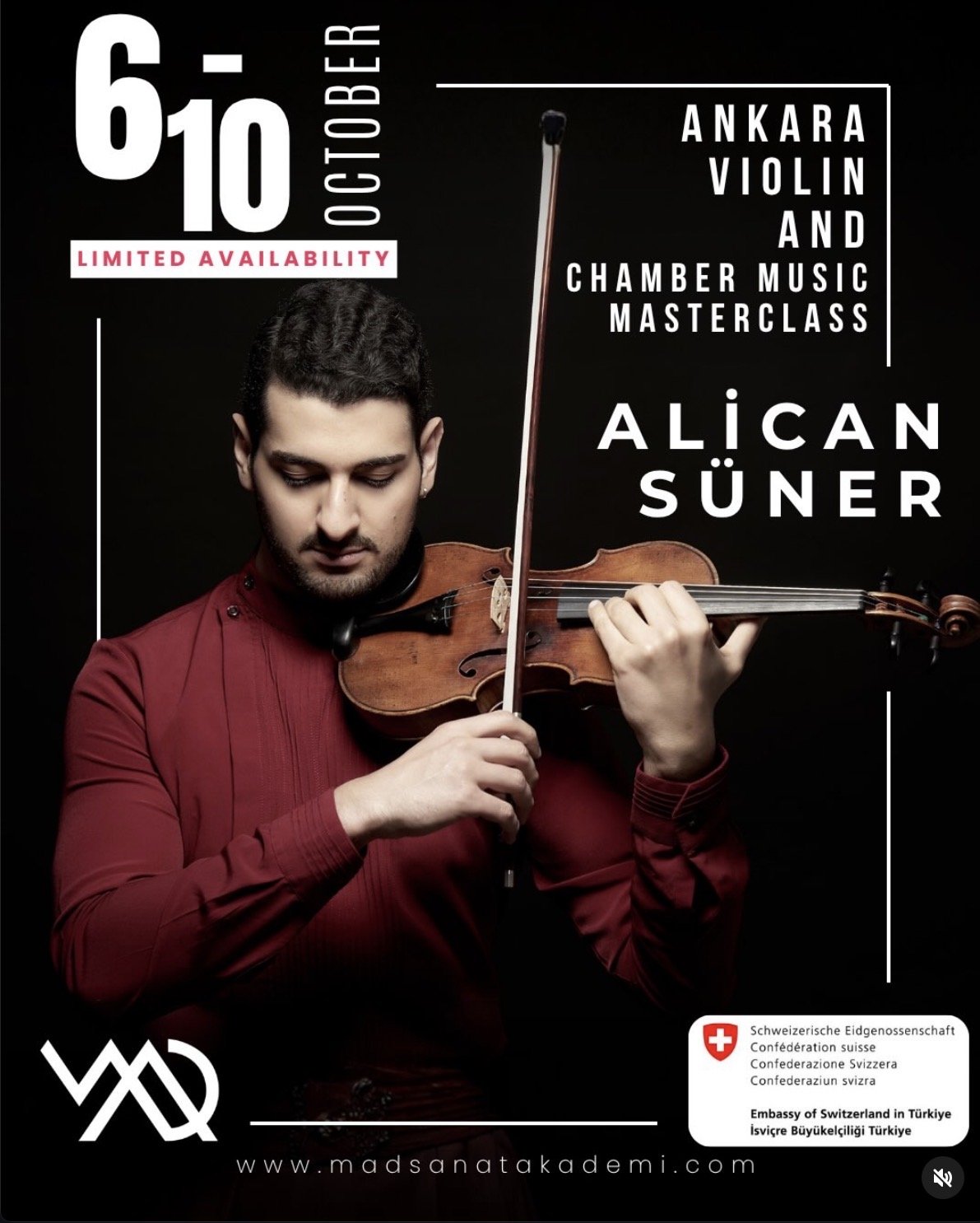 Masterclass: MAD Arts Academy in Ankara, Turkey