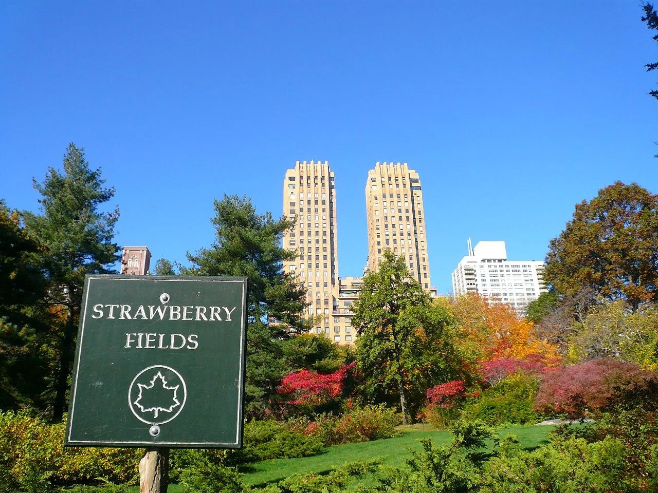 Strawberry Fields in Central Park