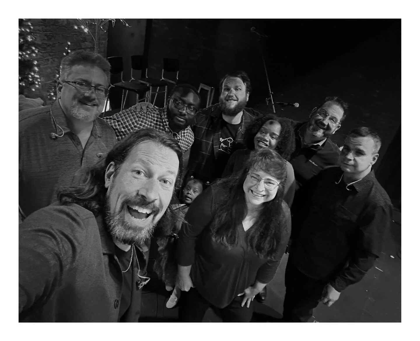 Grateful for some key volunteers making Christmas Eve special! Go team!