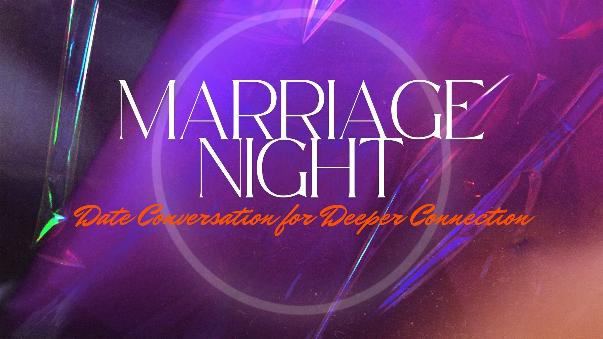 However long you've been married, learning and laughing together goes a long way to keep your relationship strong. Join Next Chapter on Saturday, February 7 at 5:00 PM for a free video-driven conference presented by RightNow Media. Visit the Marriage