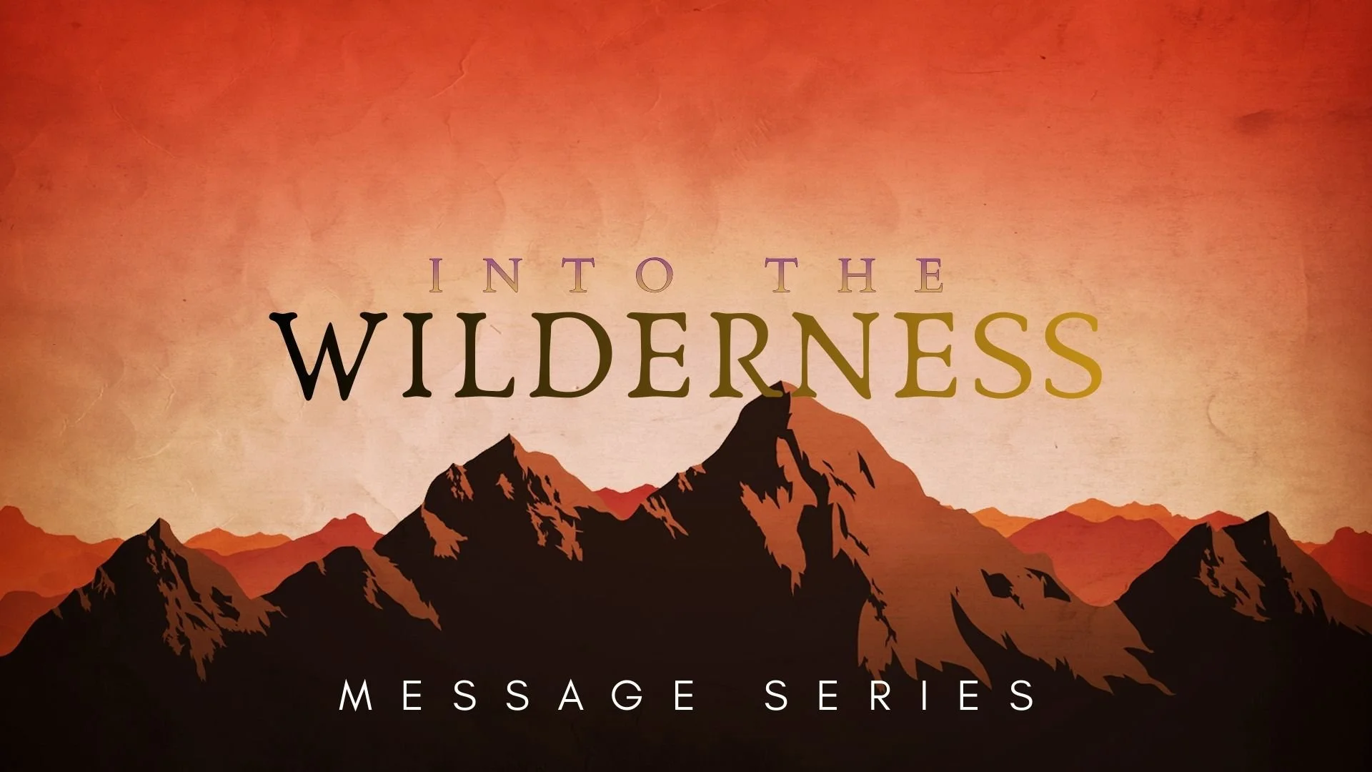 "Into the Wilderness" continues this coming Sunday! In this message series we're invited to examine our own hearts, resist false expectations, and trust Christ fully, even when faithfulness leads through hardship before victory by taking a 