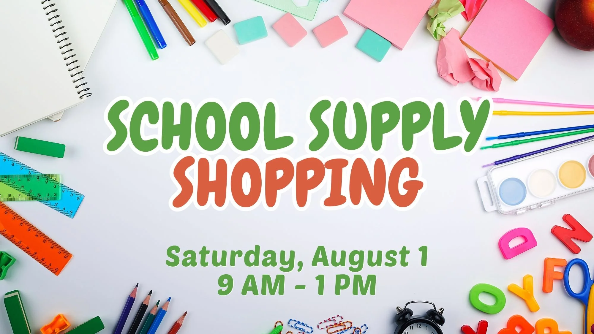 Who wants free school supplies?! Hey, Northern Kentucky - if the budget is tight, our church would like to help. Swing by on Saturday, August 1, 9am - 1pm while supplies last! www.nextchapter.church