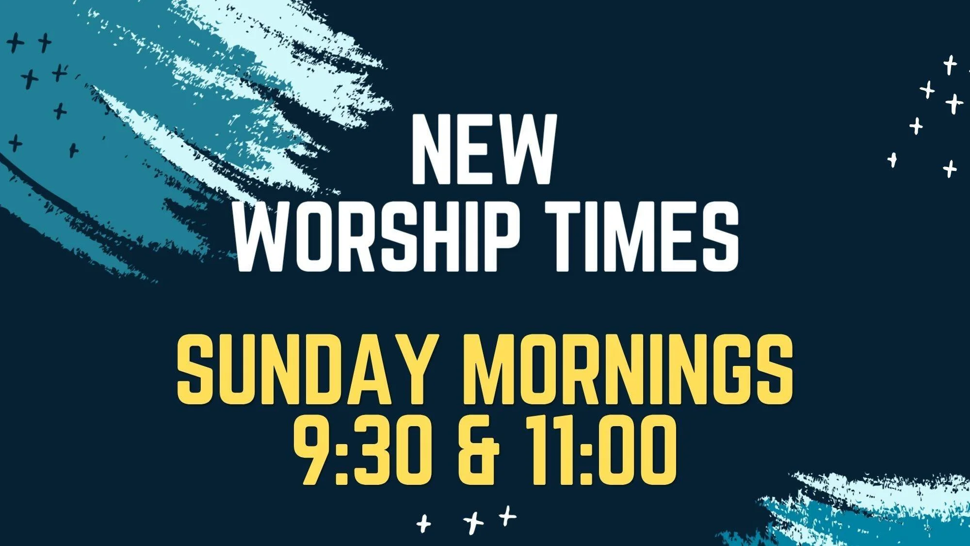 You're invited to worship with the Next Chapter faith community! Worship services are held on Sunday mornings at 9:30 and 11:00 (new times!). We'll see you on Sunday!