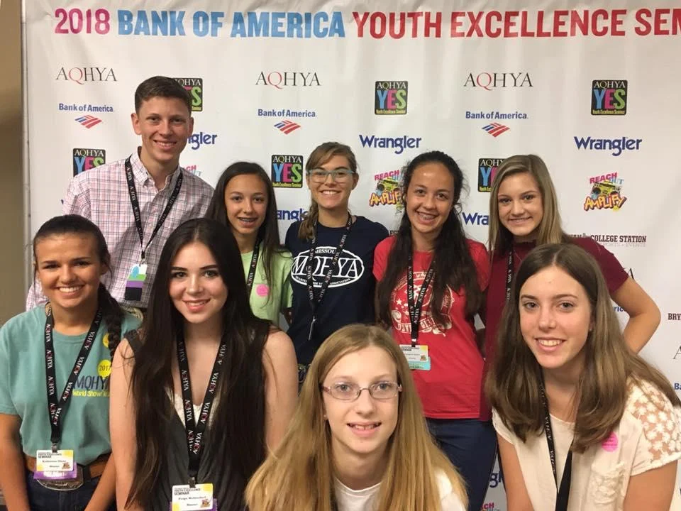 Missouri Quarter Horse Youth Association - September 2018 News