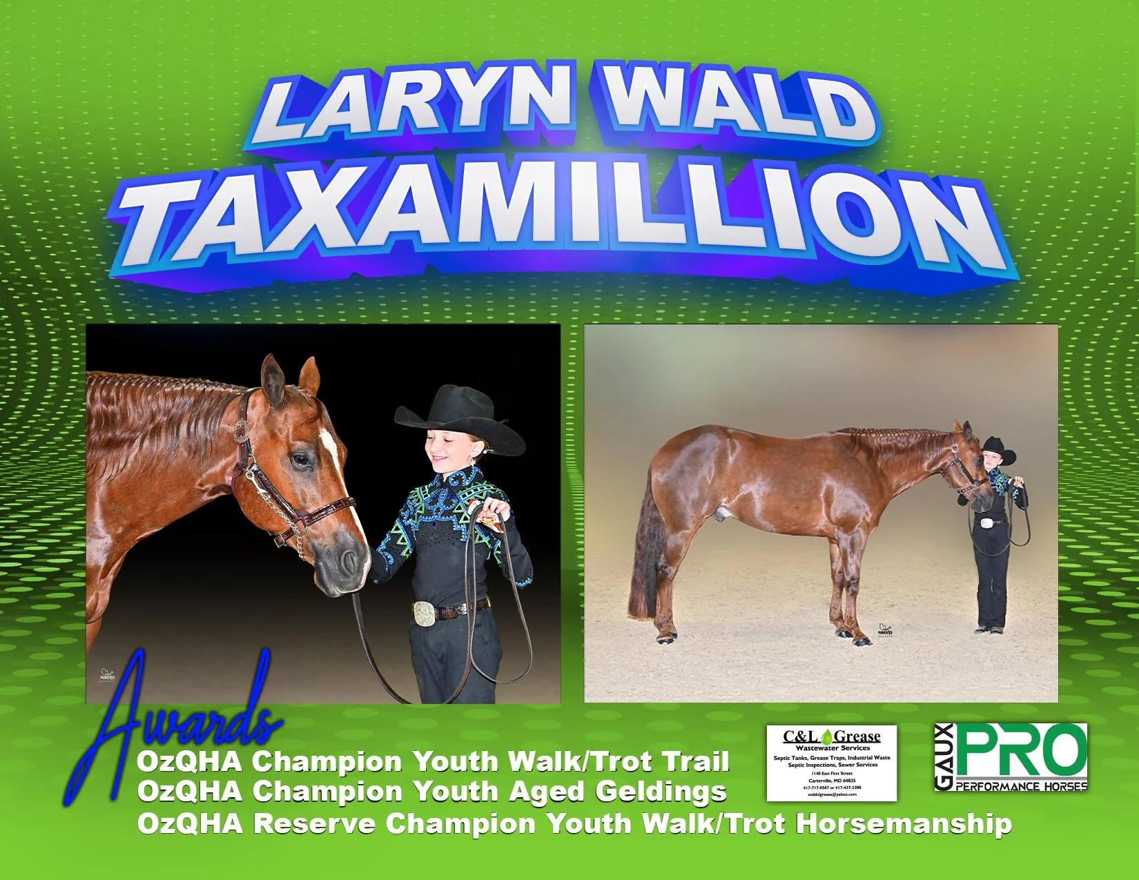 MQHA New Member Spotlight: Laryn Wald