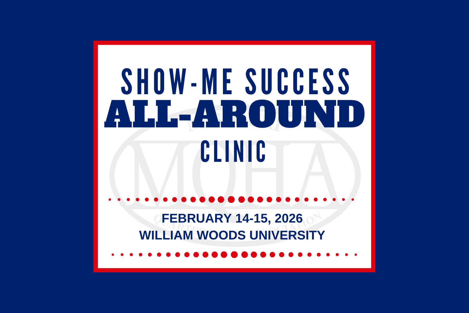 SHOW-ME SUCCESS ALL-AROUND CLINIC