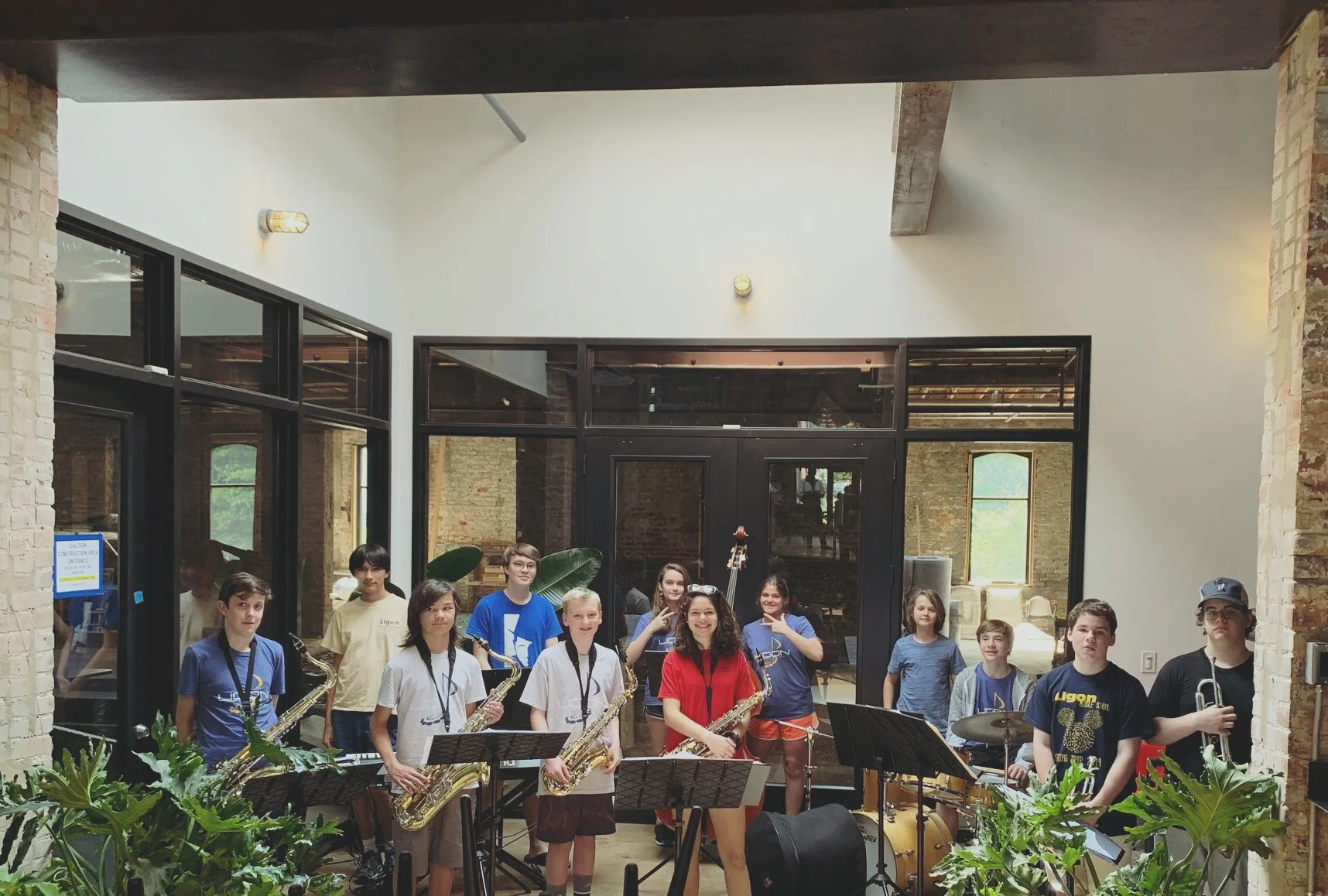 Ligon Jazz Ensemble Live at Transfer Co.