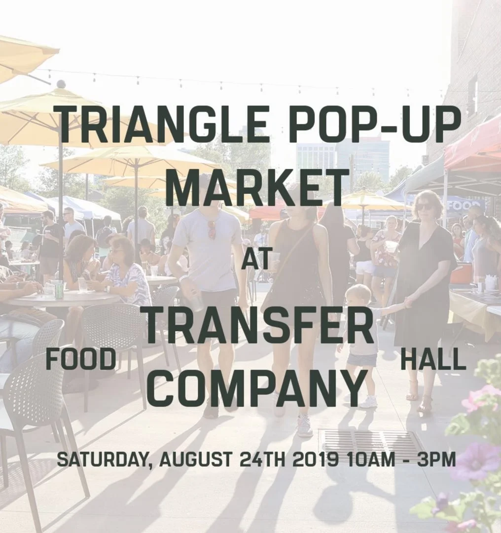 Triangle Pop-Up Market at Transfer Company