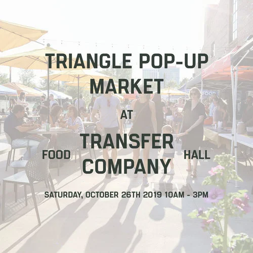 Triangle Pop-Up Market at Transfer Company