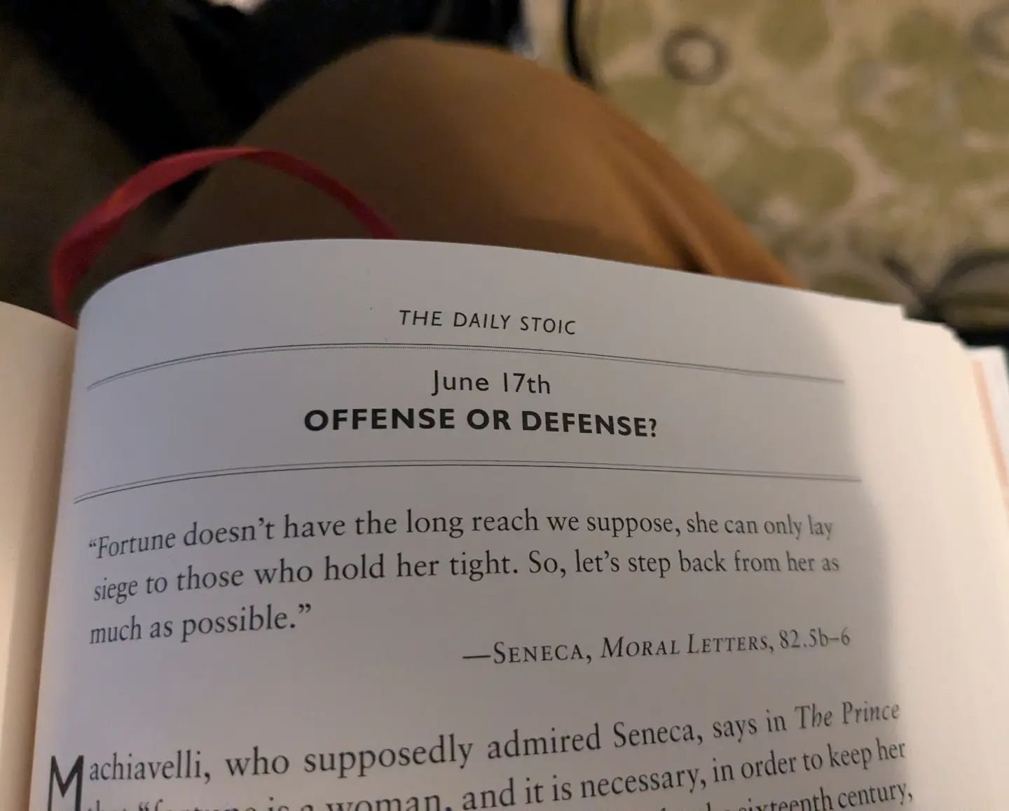 It's my second or third time Through this program. Always feels helpful. Sometimes a little. Sometimes a lot. This is a big one, every time it surfaces (yes I'm behind a few days)