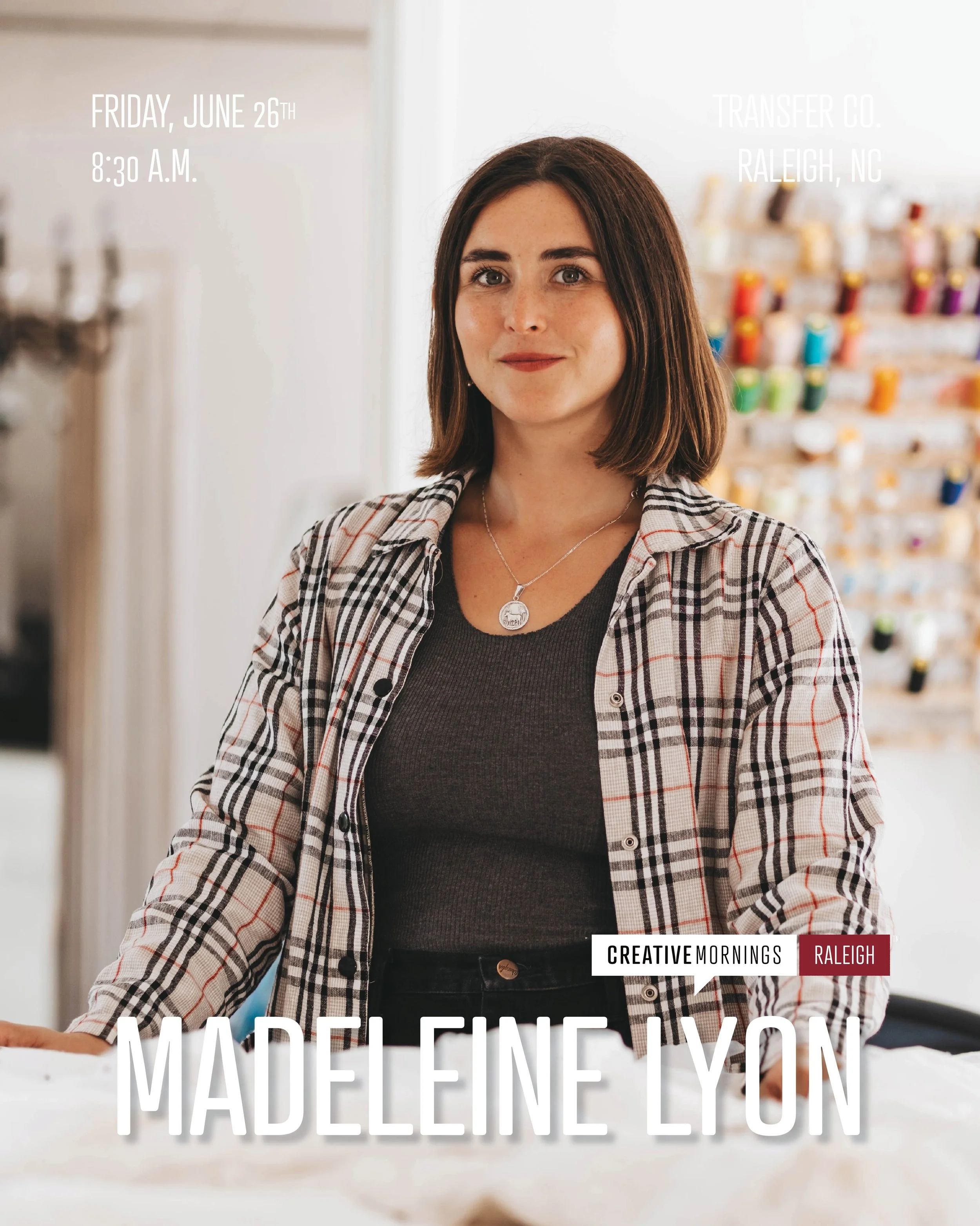 CreativeMornings - Madeleine Lyon on Curate