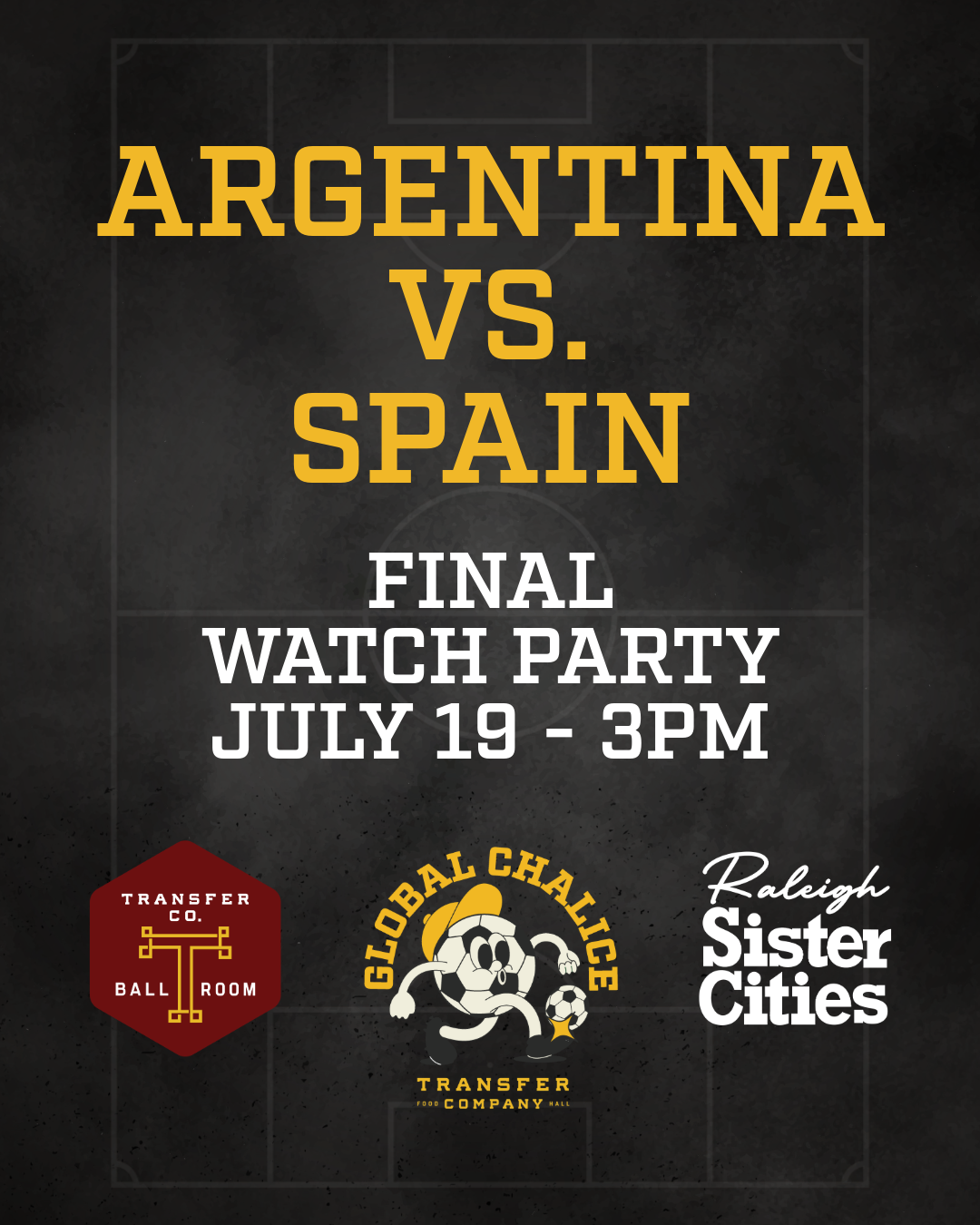 Men's Final - Watch Party with Raleigh Sister Cities