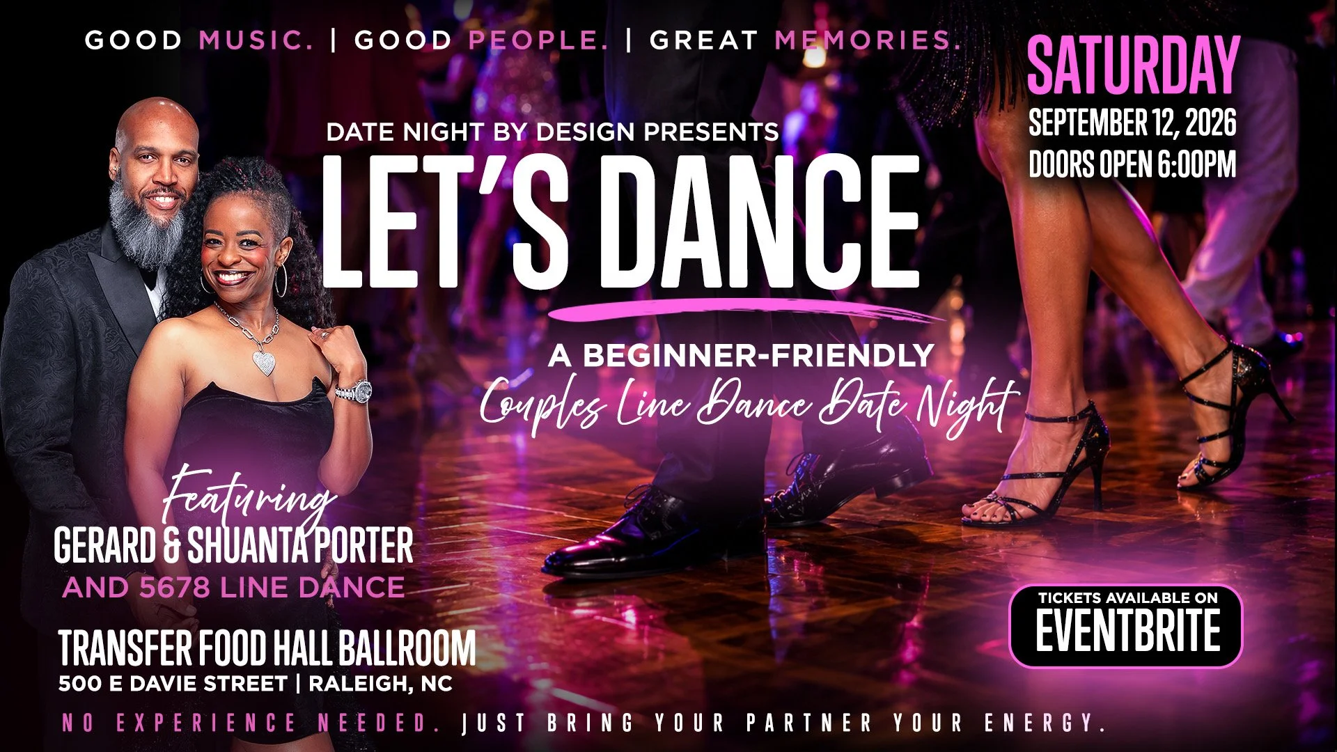 Let's Dance: Couples Line Dance Date Night-Beginner Friendly