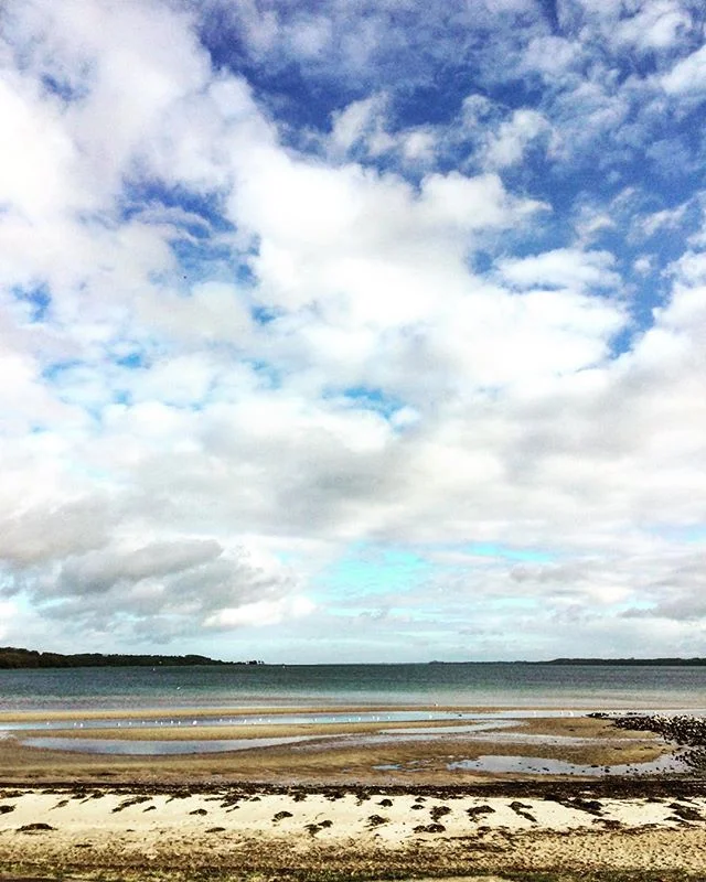 Har holdt foredrag om forladte danske &oslash;er til den her udsigt i dag🏝#ubeboet&oslash; #forladt #foredrag #h&oslash;jskolen&oslash;sters&oslash;en #aabenraa #hyggeligtsted #s&oslash;dekursister #sikkeenudsigt