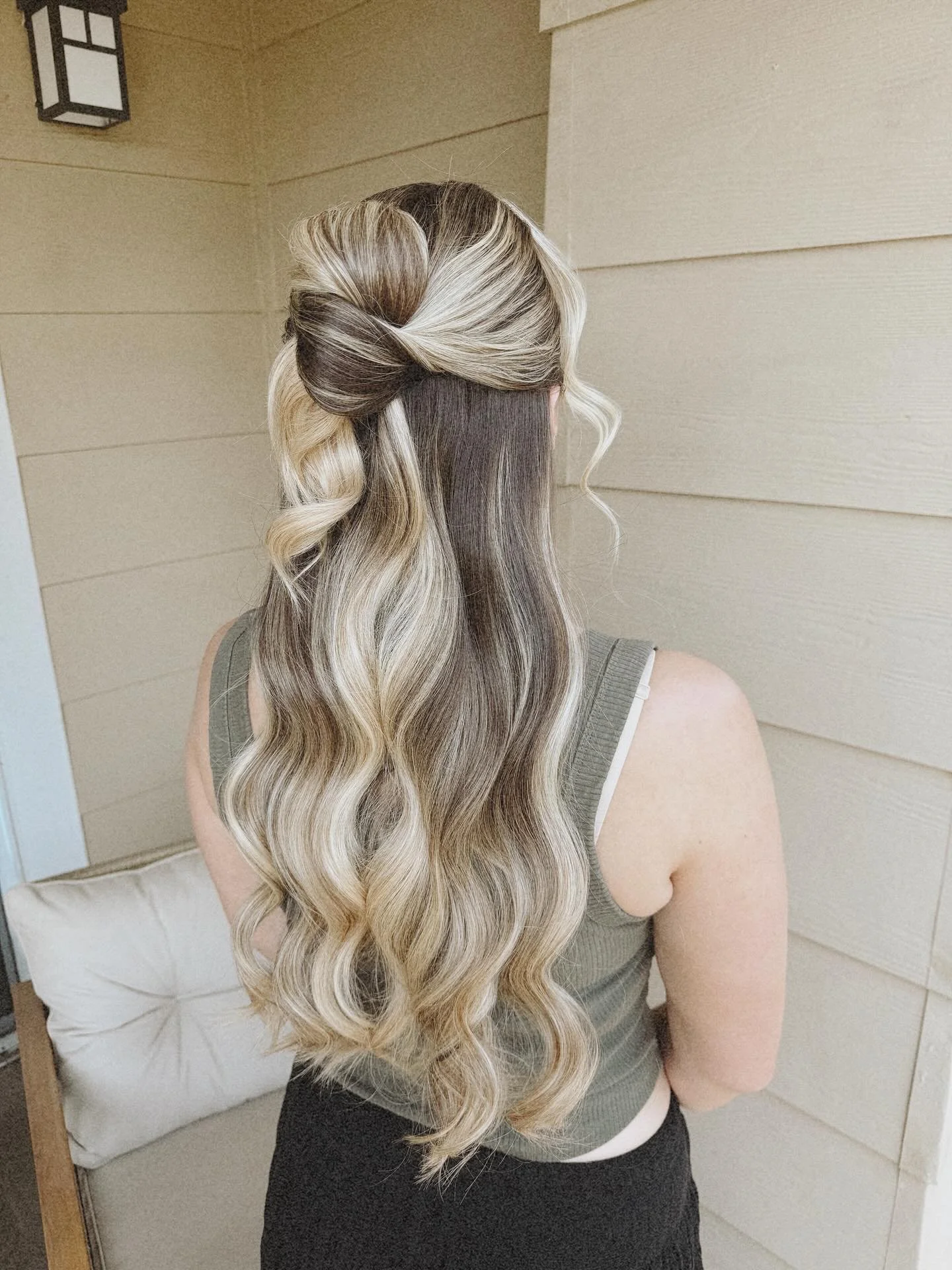 Cute lil half up twist 🫶🏻