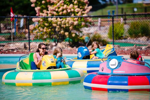 SPLASH ZONE BUMPER BOATS — Adventure Zone Family Fun Center