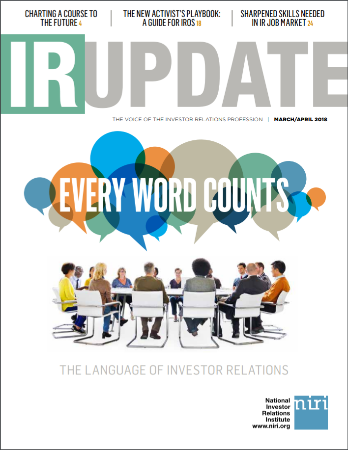 IR Update Article: Analyzing the Actively Passive Investor