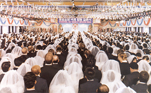 1,275 couples received the Holy Marriage Blessing.
