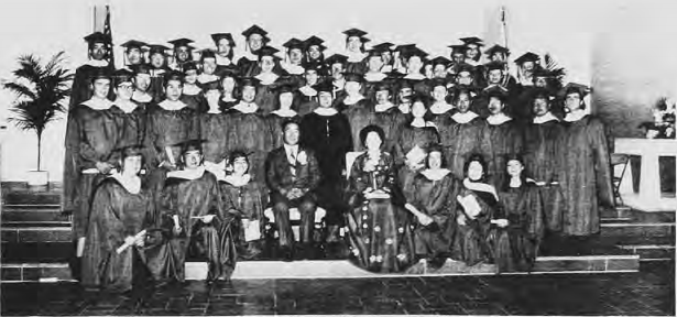 1977 with True Parents and seminary President Mr. David S.C. Kim.