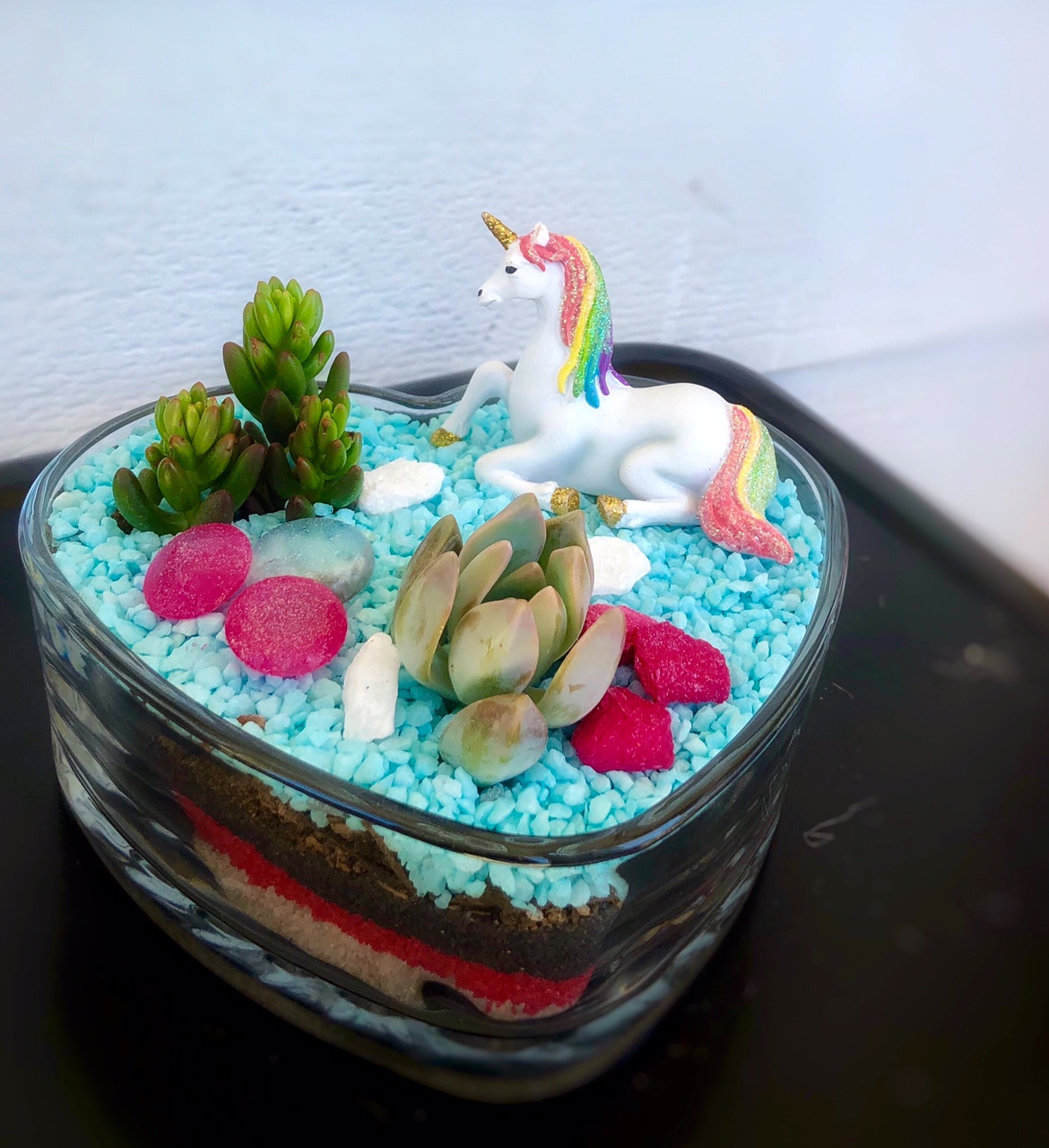 Unicorn Fairy Garden