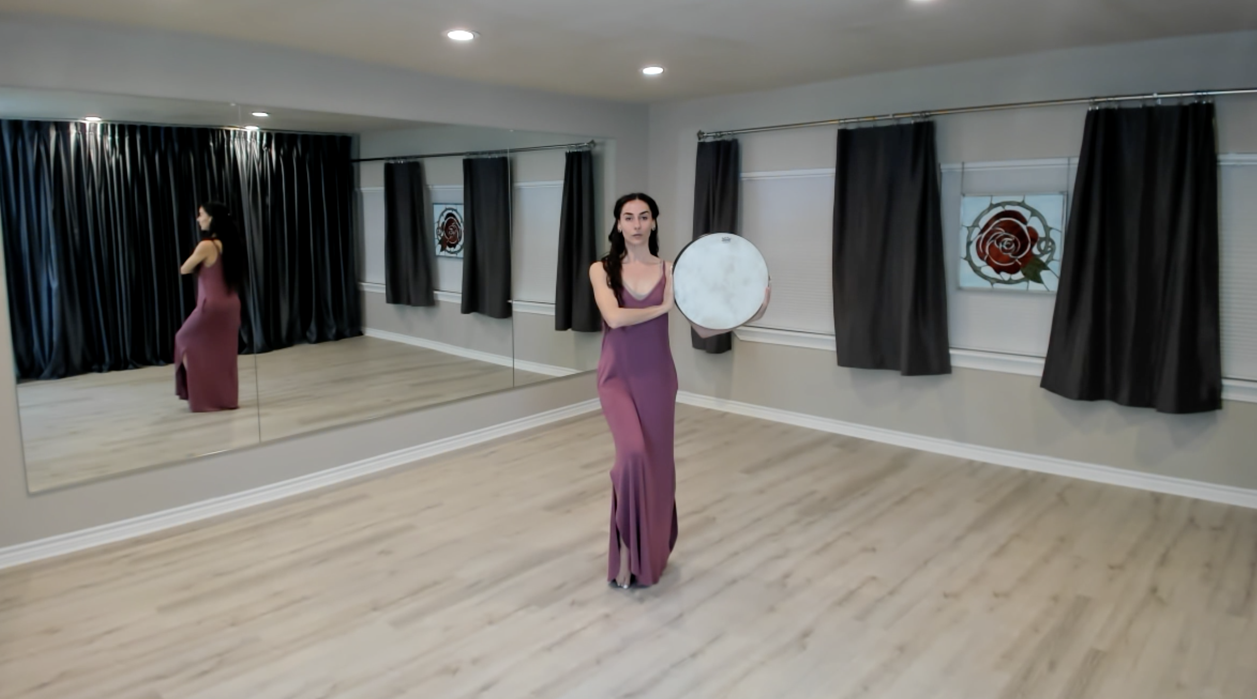 🥁 Learn a Frame Drum Choreography!