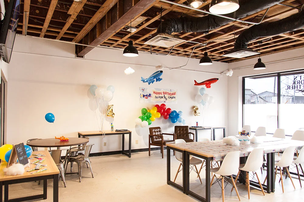 An Airplane-Themed Birthday Party