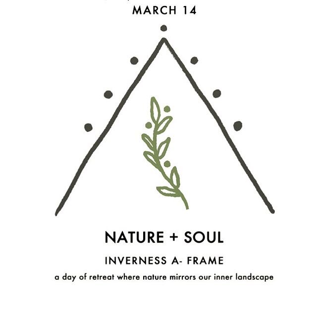 🌿NATURE + SOUL SPRING EQUINOX RETREAT🌿
MARCH 14 11AM- 5PM 
proceeds donated to Aboriginal Peoples impacted by Australian fires
🌿The spring equinox invites us to come forth from our winter repose and dream about what seeds, both external and intern