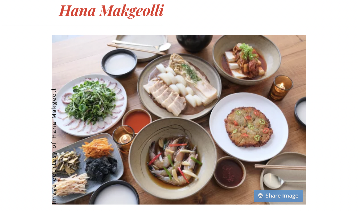 K-Food Journeys by Morning Calm — HANA MAKGEOLLI