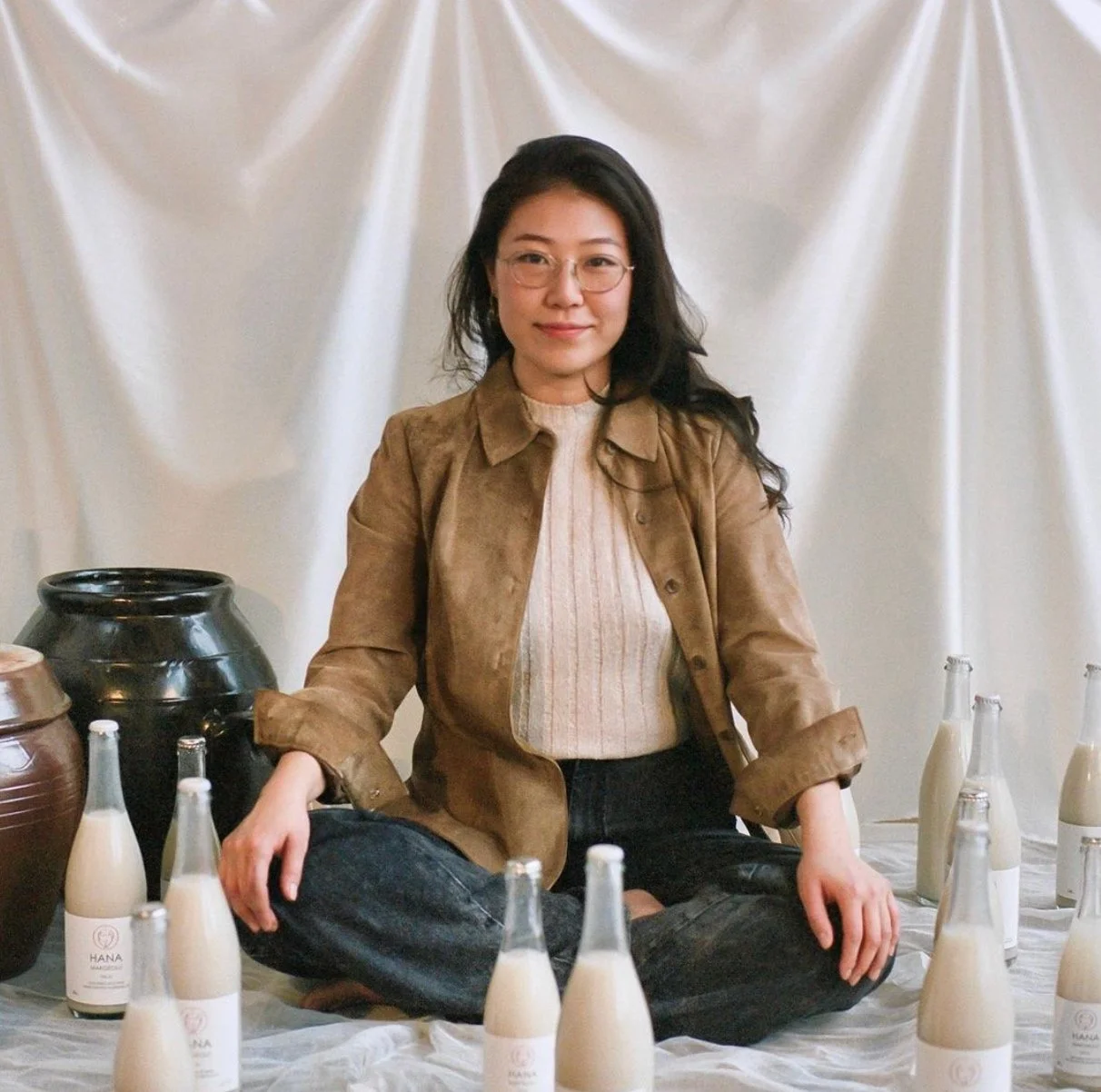 Alice Jun, winemaker at Hana Makgeolli, is sharing the broad depth of flavors in Korean rice wine