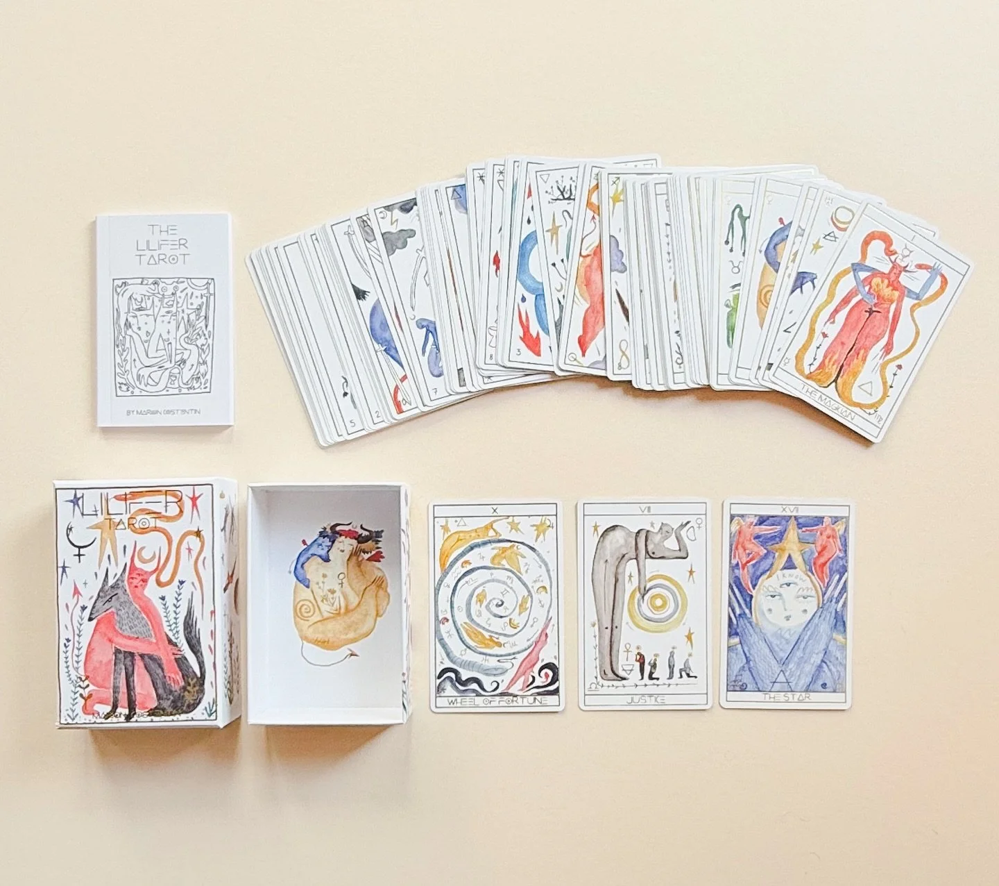 β¨ New arrival – the Lilifer Tarotβ¨A mysterious and powerful deck, rich in symbolism and deep inner wisdom.β¨Created as a portal into the unseen — this is a tarot of shadows, instinct, and transformation.
For intuitive souls, ritual lovers,