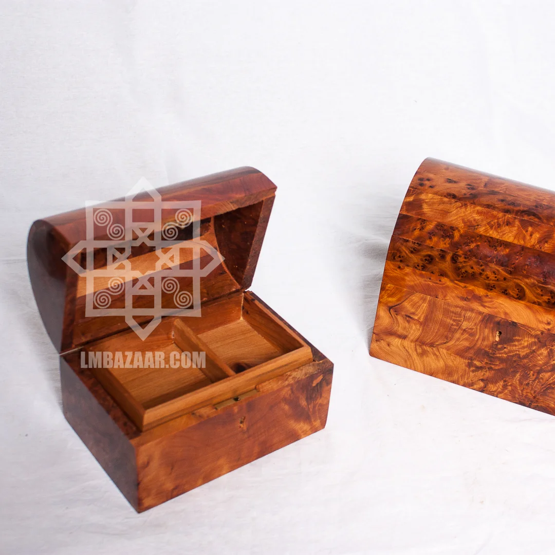Thuya Wood Treasure Chest