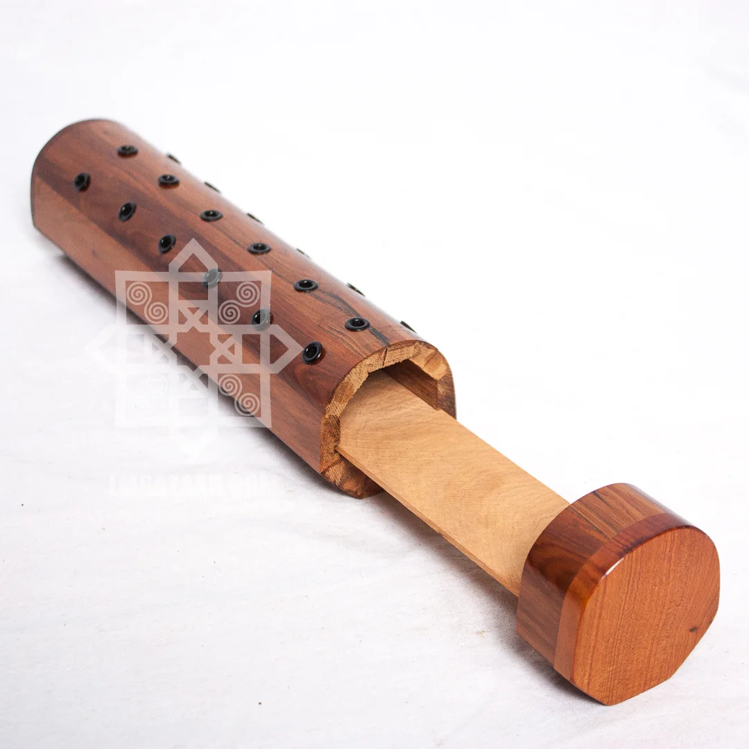Hand-Carved Moroccan Thuya Wood Incense Holder