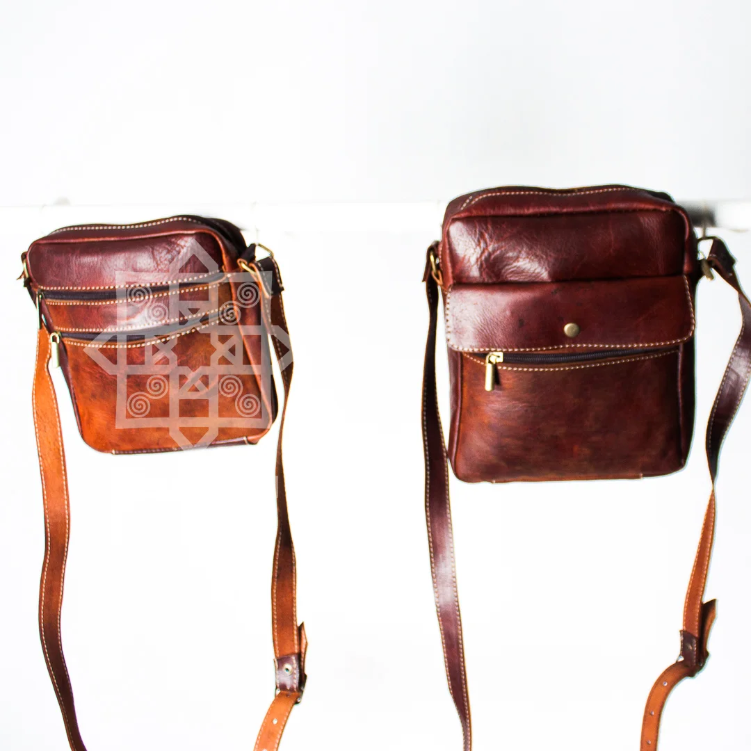 Leather Cross-Body Bag