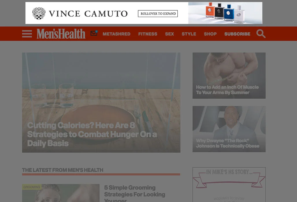 2 State Banner - with product slider - collapsed