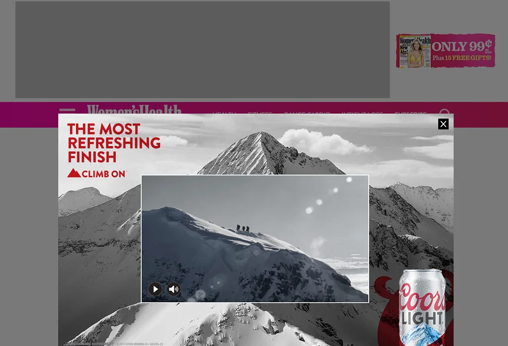 Desktop Expandable Footer - Expanded State