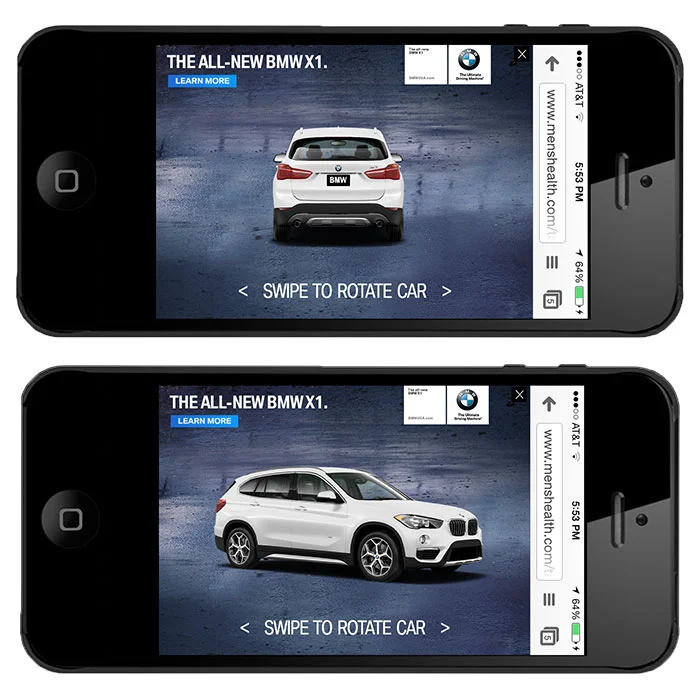 Mobile 3D Rotation