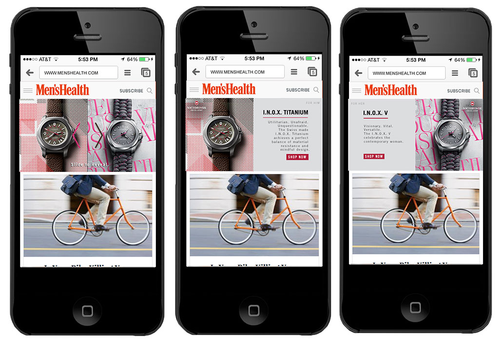 Mobile Sliding Banner 