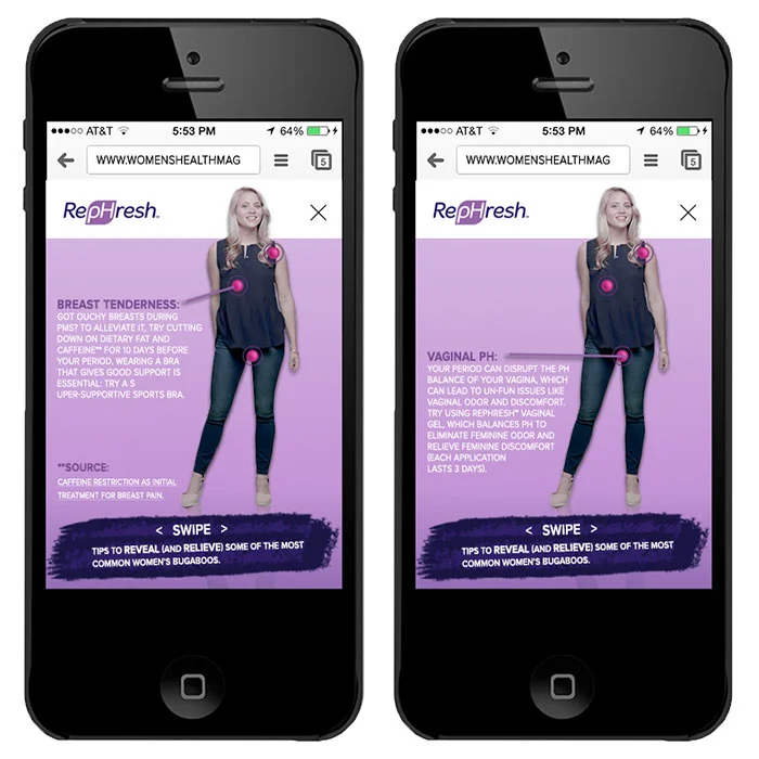 Mobile Ad - with hotspots