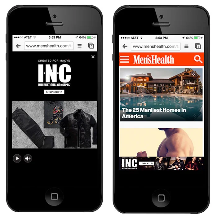 Mobile Expandable Ad
