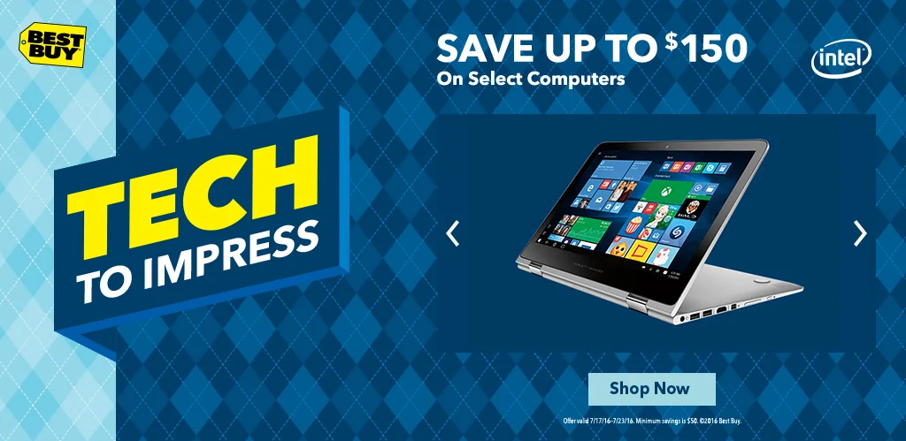 Tablet Ad - with product slider