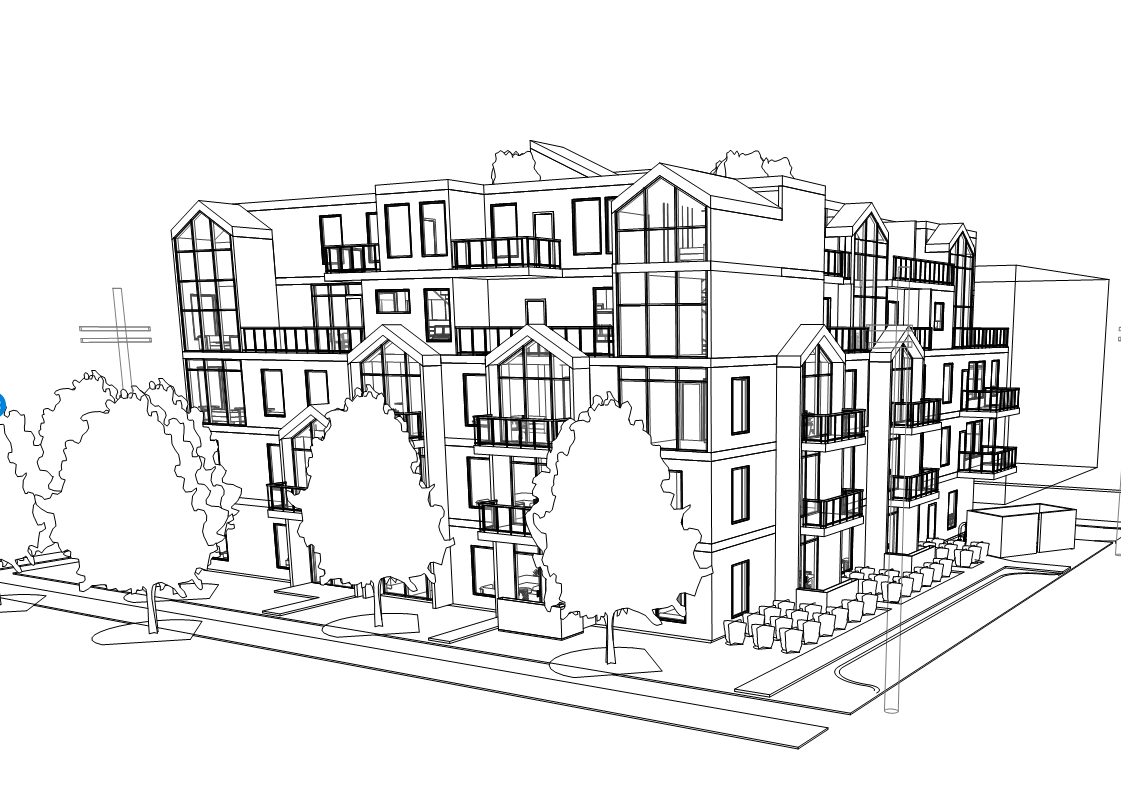 Arbor Located at 10012 83 Ave, Edmonton AB. 4 Storeys complete with underground parkade.