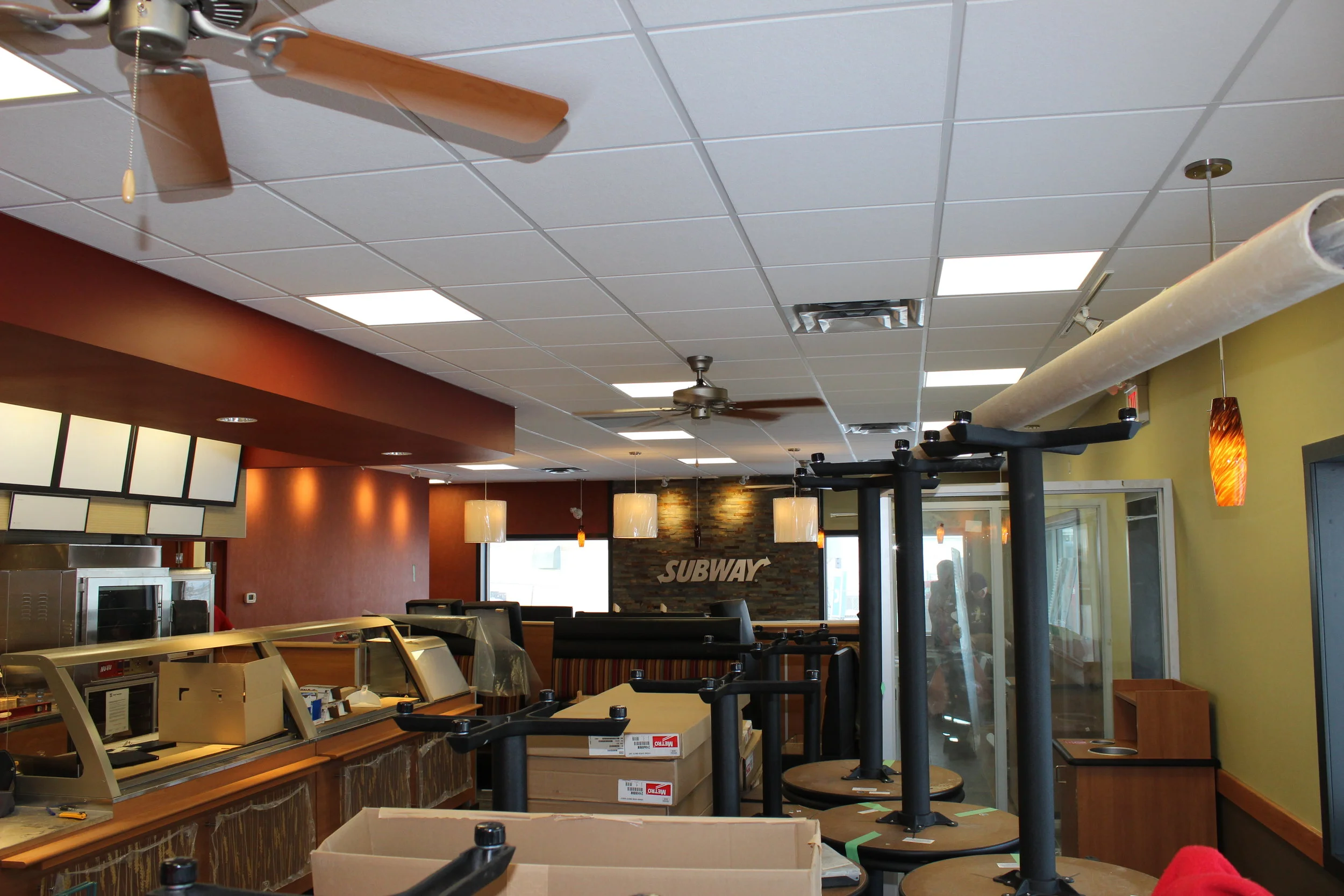 Subway - Grassland Located at HWY 55 & Main Street, Grassland AB A Tenant Improvement to an existing CRU building.