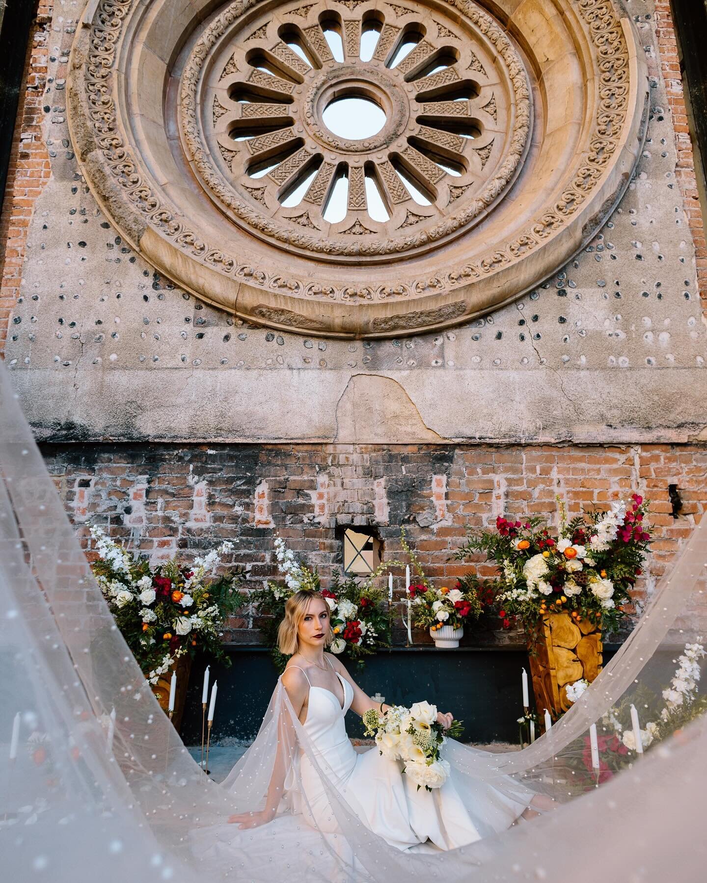 More from The Abbey because I am actually obsessed &hearts;️

Photographer:
@weddingsbyschyler 
Venue:
@abbey.on.monroe
Models:
@danirawr34
@fatalmicrowave
Florals:
@beewild_creations
Hair:
@sharkshears