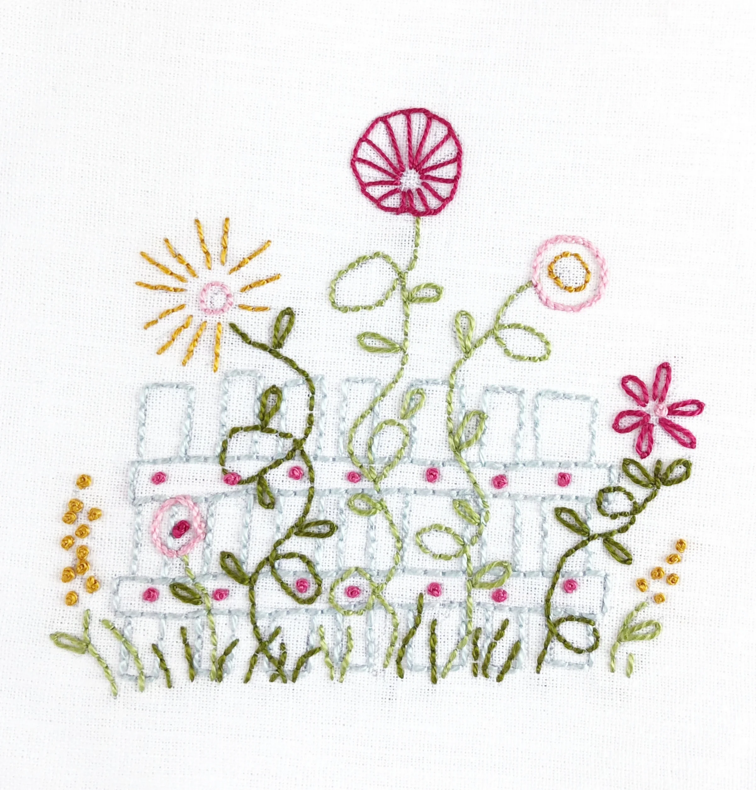 embroidery, pattern, flowers, modernembroidery,