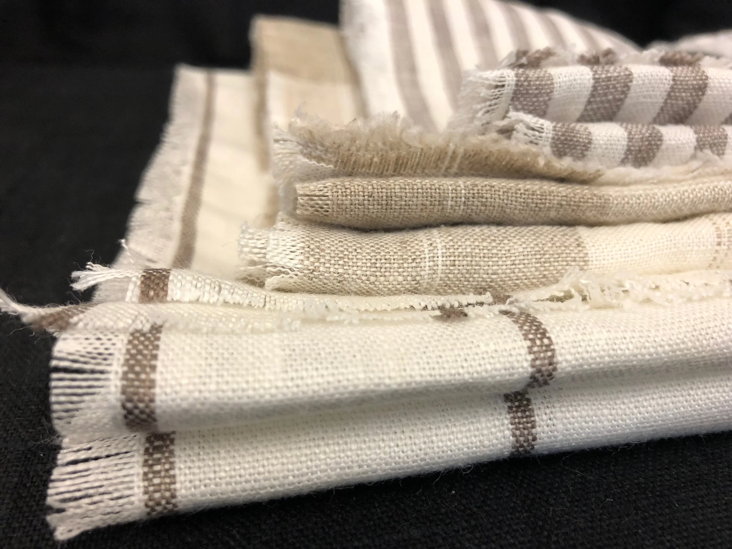 Linen, photography props, raw edge, wedding table linens